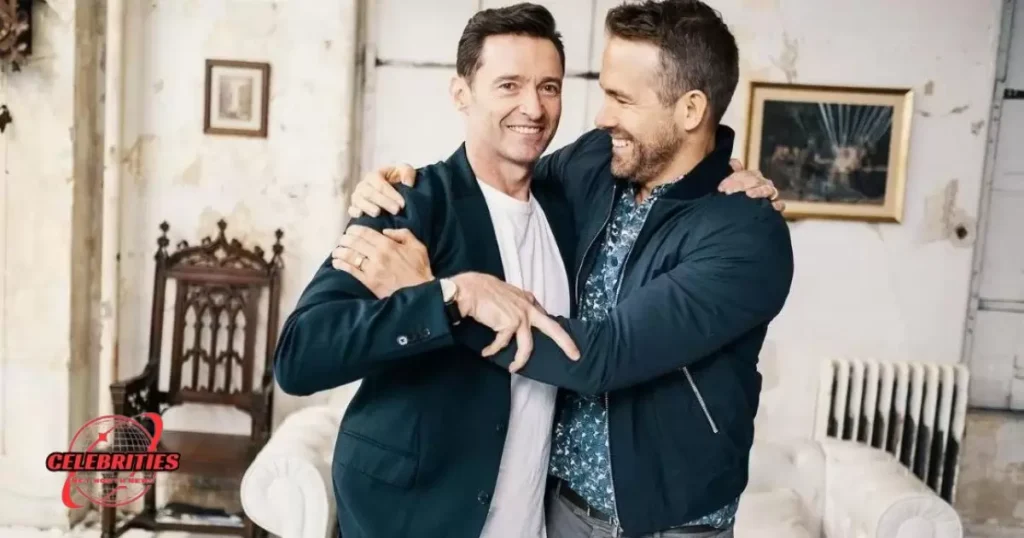 Hugh Jackman and Ryan Reynolds 