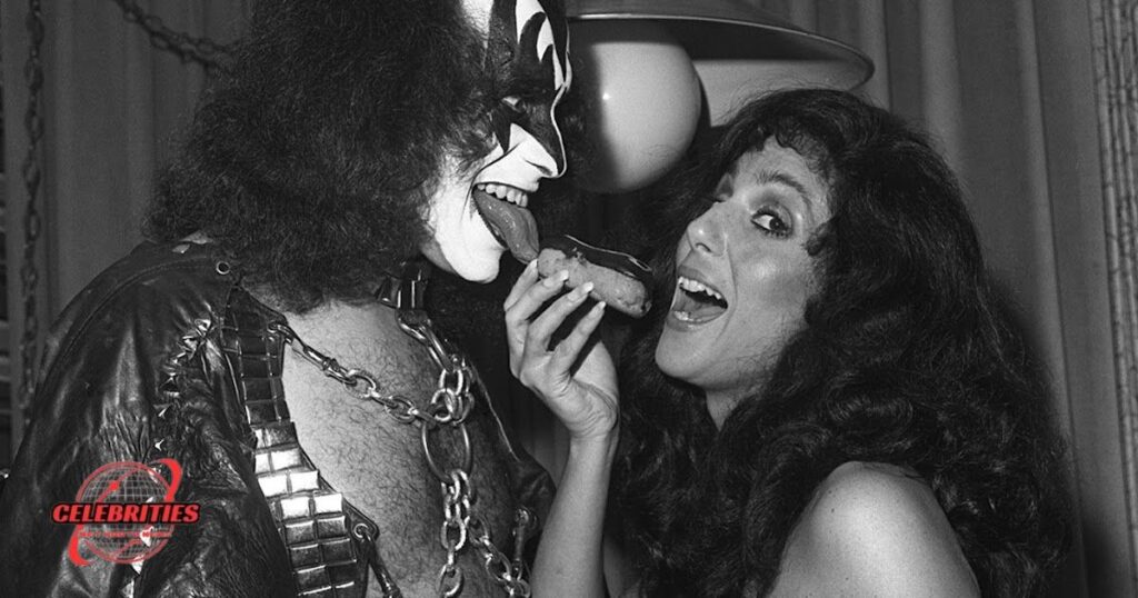 Cher and Gene Simmons 