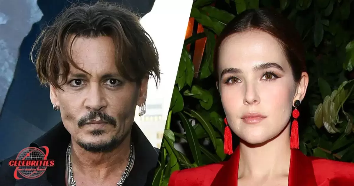 Jenna Ortega and Johnny Depp